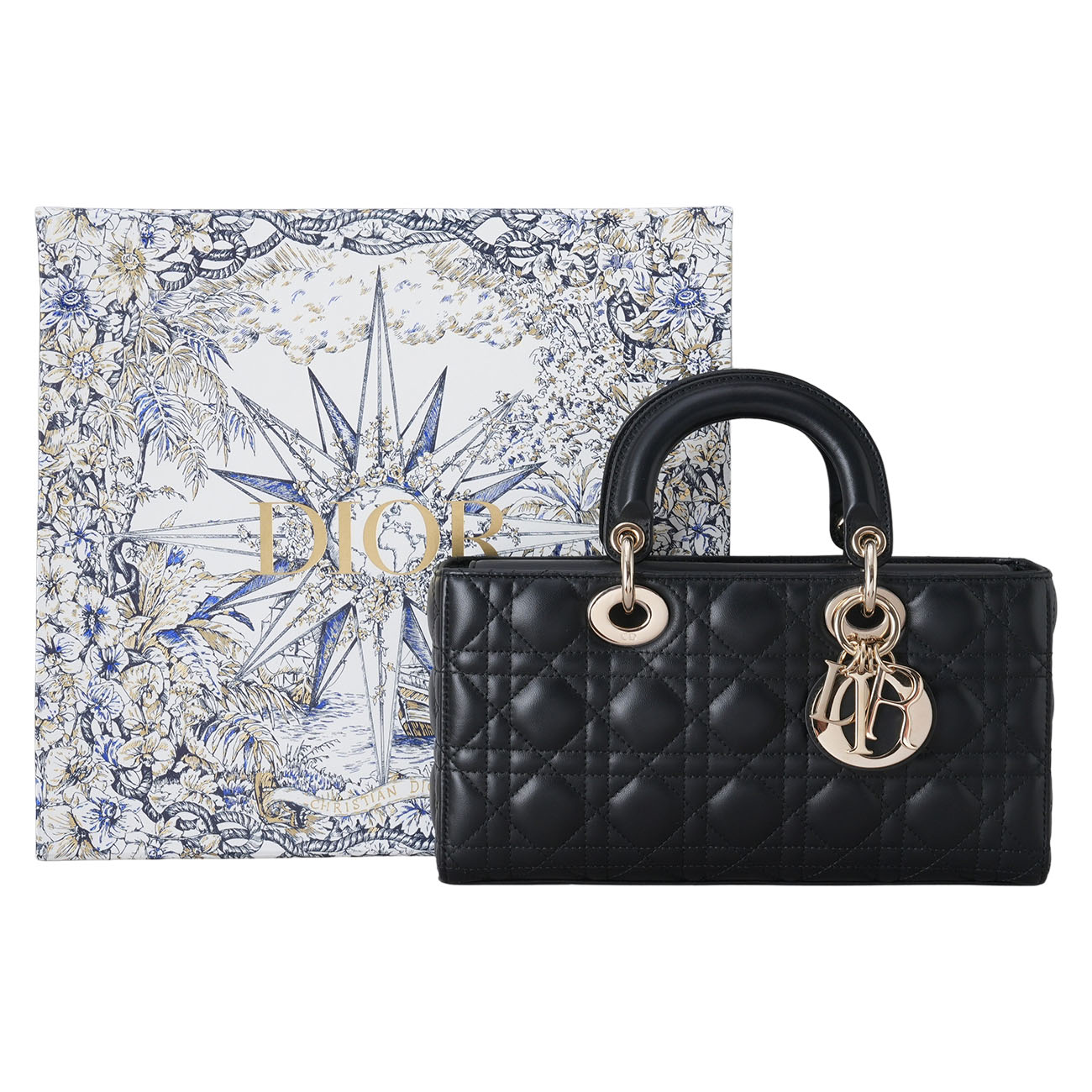 CHRISTIAN DIOR(USED)디올 레이디 디조이 미디엄 백